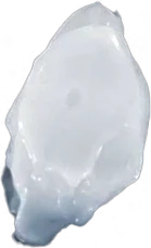 使用前の白いクレンジングクリーム